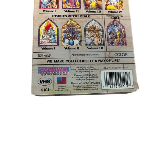 Jesus VHS Tape 1979 Motion Picture Vintage Religious Faith-Based Movie - Picture 5 of 10